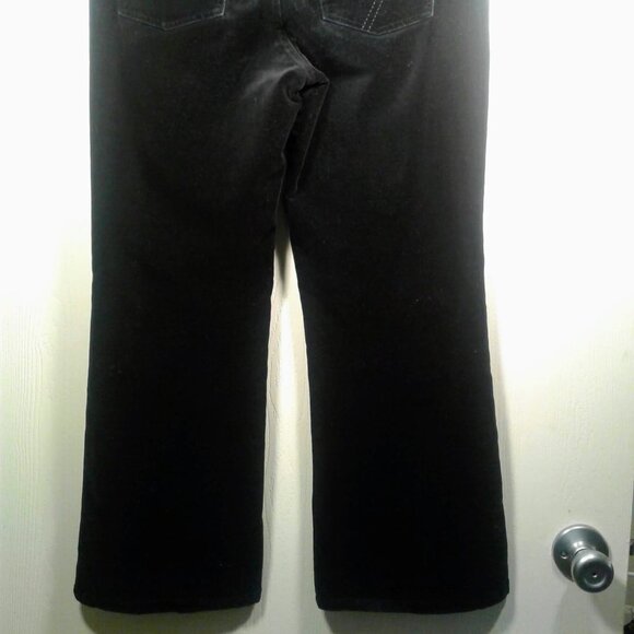 Black Thalia Sodi Velveteen Jeans Size: 1X - Picture 5 of 9